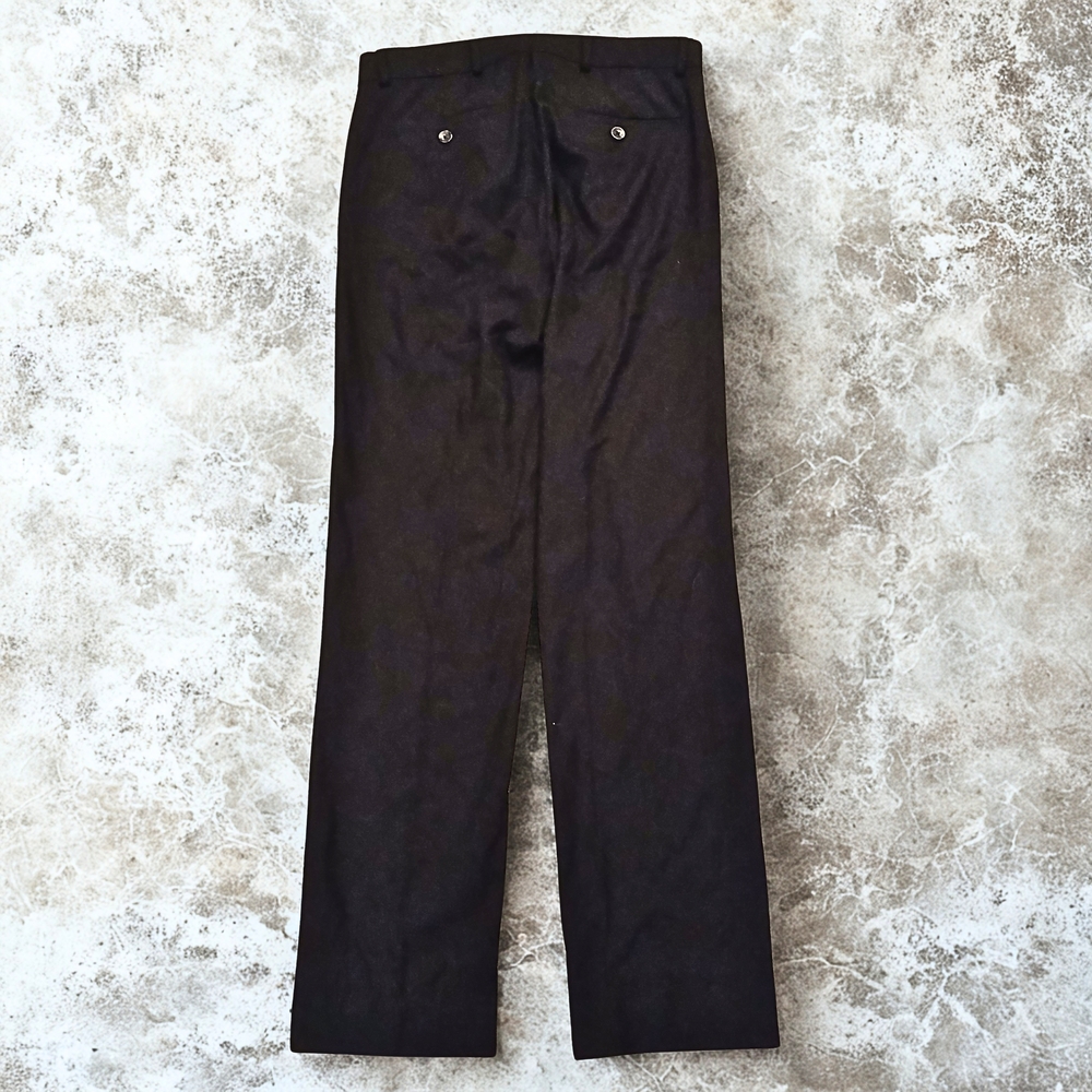 Kenneth Cole Reaction Black Straight Legged Dress Pants